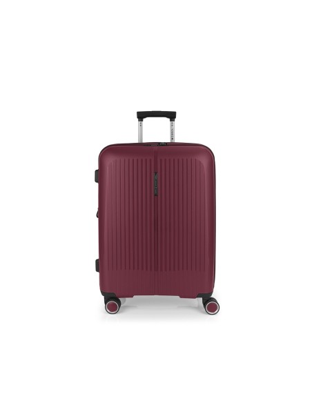 Maleta Trolley Mediano Gabol Brooklyn Burdeos Maletas Med...