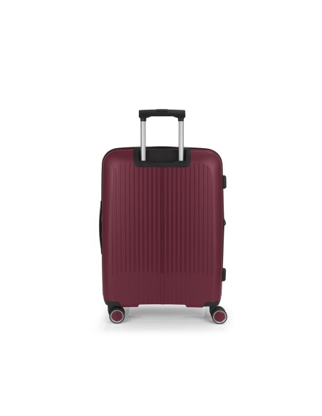 Maleta Trolley Mediano Gabol Brooklyn Burdeos Maletas Med...