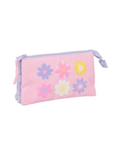 PORTATODO TRIPLE SAFTA "BOUQUET" Portatodo Estuche | Fraber
