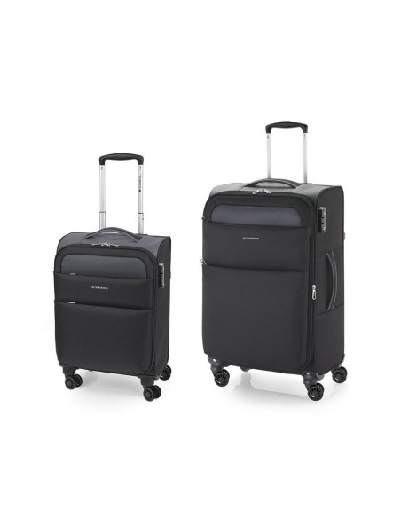 SET 2  MALETAS C22-M GABOL CLOUD NEGRO SET 2  MALETAS C22-M GABOL CLOUD NEGRO