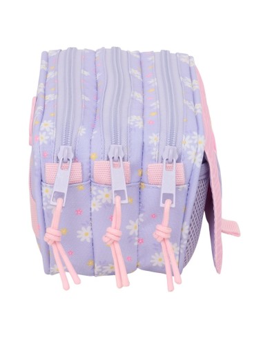 PORTATODO TRIPLE BIG SAFTA "BOUQUET" Portatodo Estuche | ...