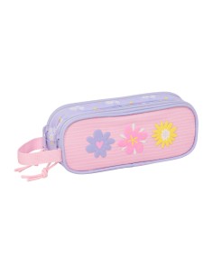 PORTATODO DOBLE SAFTA "BOUQUET" Portatodo Estuche | Fraber