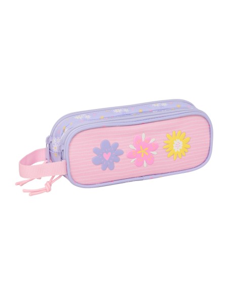 PORTATODO DOBLE SAFTA "BOUQUET" Portatodo Estuche | Fraber