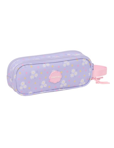 PORTATODO DOBLE SAFTA "BOUQUET" Portatodo Estuche | Fraber