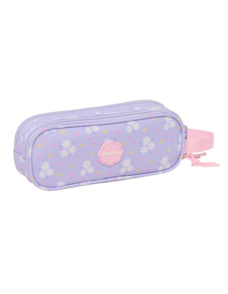 PORTATODO DOBLE SAFTA "BOUQUET" Portatodo Estuche | Fraber
