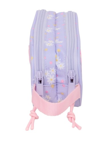 PORTATODO DOBLE SAFTA "BOUQUET" Portatodo Estuche | Fraber