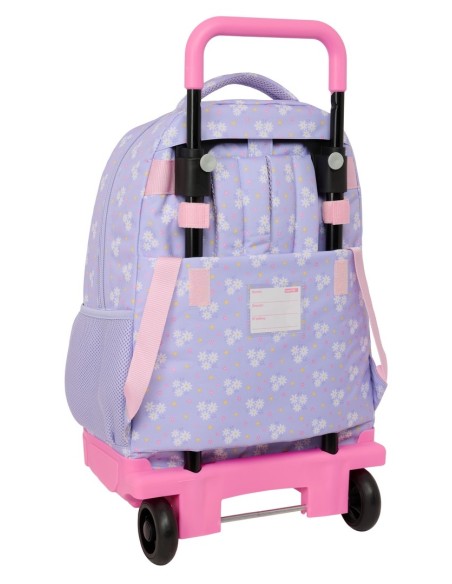 MOCHILA GDE. C/RUEDAS COMPACT EXTRAIBLE SAFTA "BOUQUET" M...