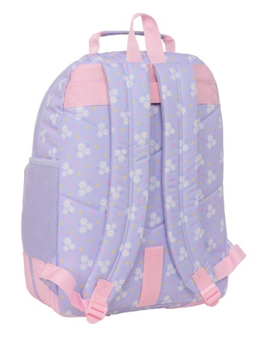 MOCHILA DOBLE ADAPT.CARRO SAFTA "BOUQUET" Mochilas Escola...