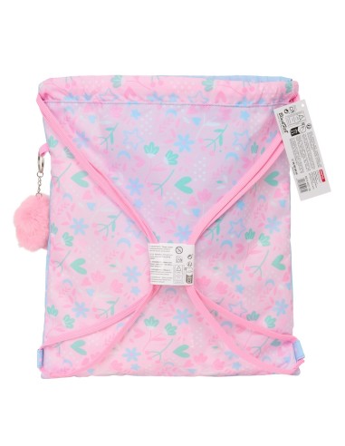 SACO PLANO BLACKFIT8 "SMILE" Mochilas Saco Gym | Fraber