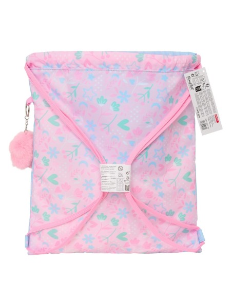 SACO PLANO BLACKFIT8 "SMILE" Mochilas Saco Gym | Fraber