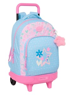 MOCHILA GDE. C/RUEDAS COMPACT EXTRAIBLE BLACKFIT8 "SMILE"...