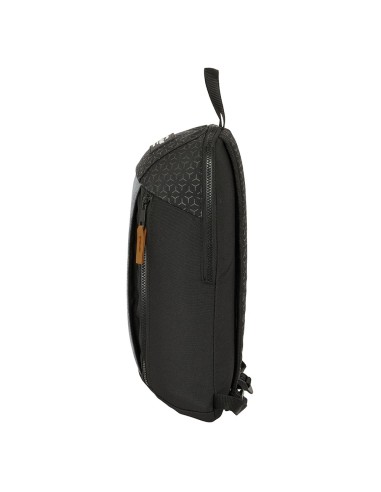 MINI MOCHILA CREMALLERA VERTICAL RECICL. BLACKFIT8 "OLD S...