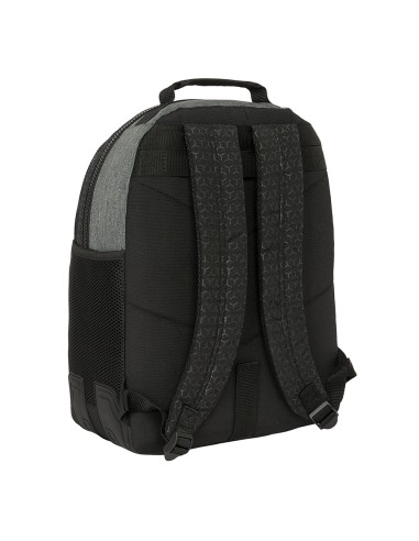 MOCHILA DOBLE ADAPT.CARRO RECICLADO BLACKFIT8 "OLD SCHOOL...