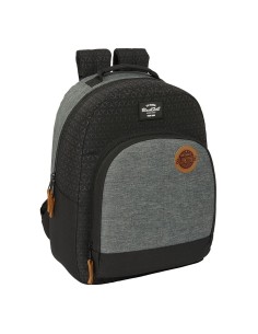 MOCHILA ADAPT.CARRO RECICLADO BLACKFIT8 "OLD SCHOOL" Nuev...