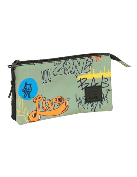 PORTATODO TRIPLE SAFTA GRAFFITI "ZONE" Portatodo Estuche ...