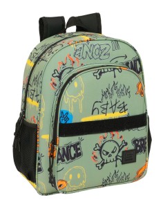 MOCHILA JUNIOR ADAPT.CARRO SAFTA GRAFFITI "ZONE" Mochilas...