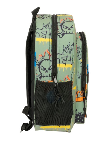 MOCHILA JUNIOR ADAPT.CARRO SAFTA GRAFFITI "ZONE" Mochilas...