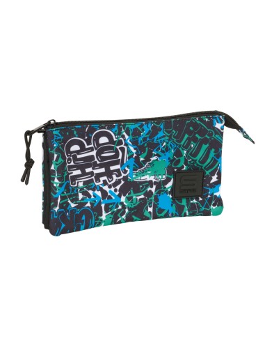 PORTATODO TRIPLE SAFTA GRAFFITI "GO" Portatodo Estuche | ...