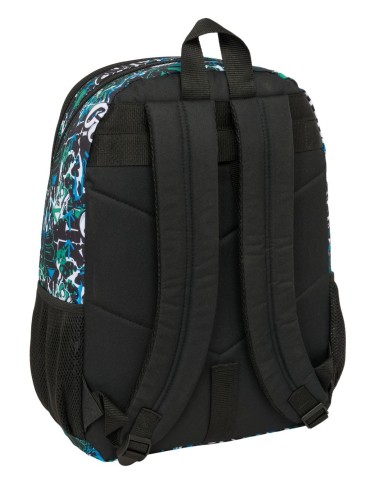 MOCHILA ADAPT.CARRO SAFTA GRAFFITI "GO" Mochilas Escolare...