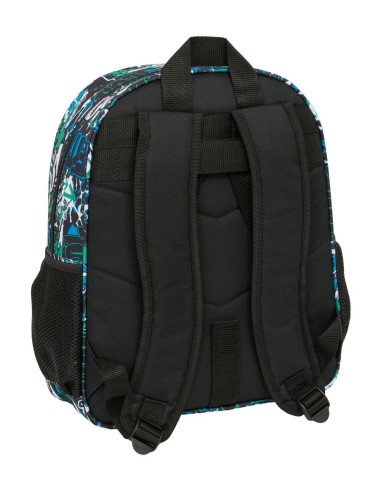 MOCHILA JUNIOR ADAPT.CARRO SAFTA GRAFFITI "GO" Mochilas E...
