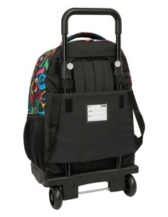 MOCHILA GDE. C/RUEDAS COMPACT EXTRAIBLE SAFTA GRAFFITI "C... 2
