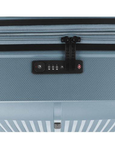 Maleta Trolley Mediano Gabol Brooklyn Azul Claro Nuevos P...