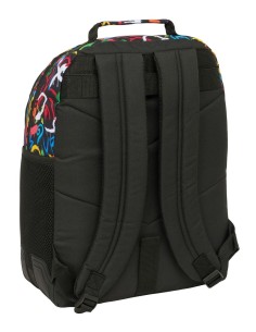MOCHILA DOBLE ADAPT.CARRO SAFTA GRAFFITI "COLORS" Mochila... 2