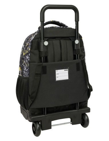 MOCHILA GDE. C/RUEDAS COMPACT EXTRAIBLE SAFTA GRAFFITI "SPLASH"