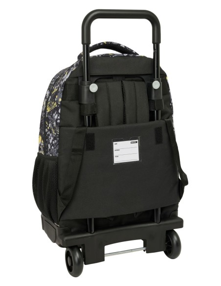 MOCHILA GDE. C/RUEDAS COMPACT EXTRAIBLE SAFTA GRAFFITI "SPLASH"
