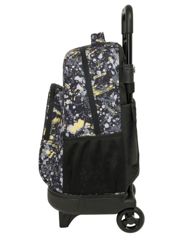 MOCHILA GDE. C/RUEDAS COMPACT EXTRAIBLE SAFTA GRAFFITI "SPLASH"