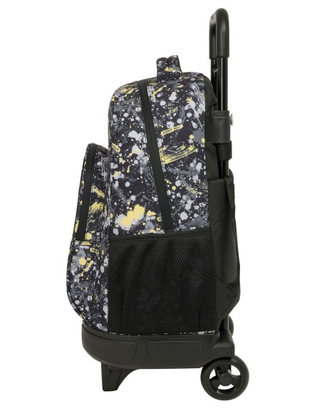 MOCHILA GDE. C/RUEDAS COMPACT EXTRAIBLE SAFTA GRAFFITI "SPLASH"