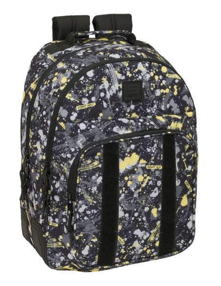 MOCHILA DOBLE ADAPT.CARRO SAFTA GRAFFITI "SPLASH"