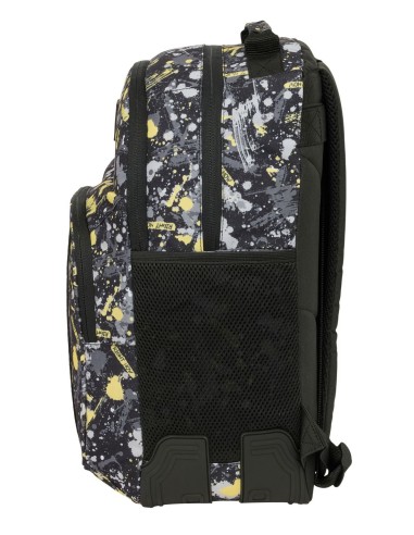 MOCHILA DOBLE ADAPT.CARRO SAFTA GRAFFITI "SPLASH"
