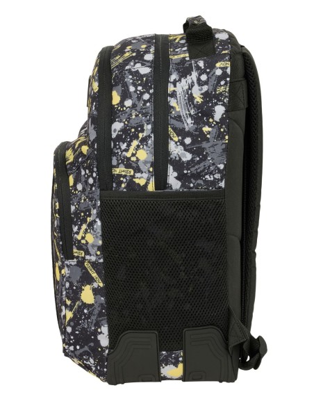 MOCHILA DOBLE ADAPT.CARRO SAFTA GRAFFITI "SPLASH"