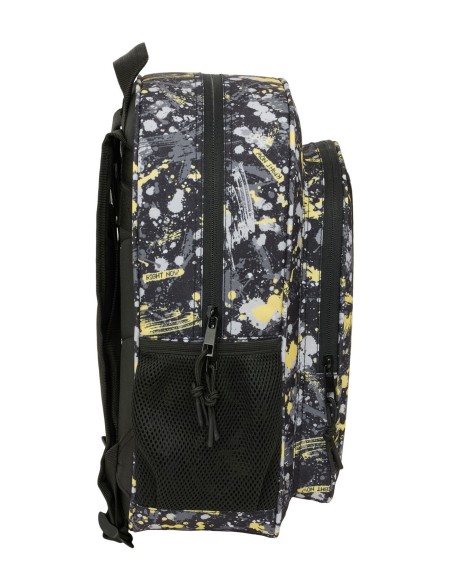 MOCHILA JUNIOR ADAPT.CARRO SAFTA GRAFFITI "SPLASH"