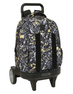 MOCHILA GDE. C/RUEDAS COMPACT EVOL. EXT. SAFTA GRAFFITI "SPLASH"