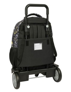 MOCHILA GDE. C/RUEDAS COMPACT EVOL. EXT. SAFTA GRAFFITI "SPLASH" 2