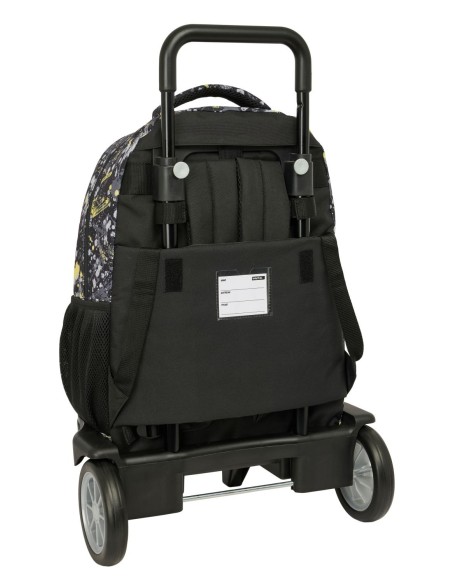 MOCHILA GDE. C/RUEDAS COMPACT EVOL. EXT. SAFTA GRAFFITI "SPLASH"