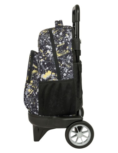 MOCHILA GDE. C/RUEDAS COMPACT EVOL. EXT. SAFTA GRAFFITI "SPLASH"