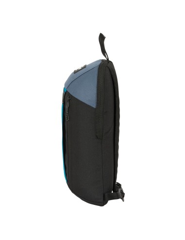 MINI MOCHILA CREMALLERA VERTICAL RECICL. BLACKFIT8 "CALIF...