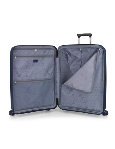 Maleta Trolley Grande Gabol Brooklyn Azul Maletas Grandes...