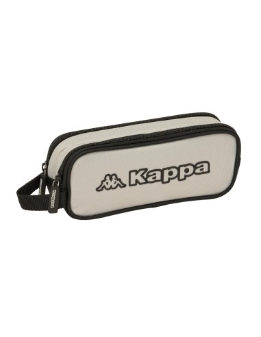 PORTATODO DOBLE KAPPA "GREY" Portatodo Estuche | Fraber
