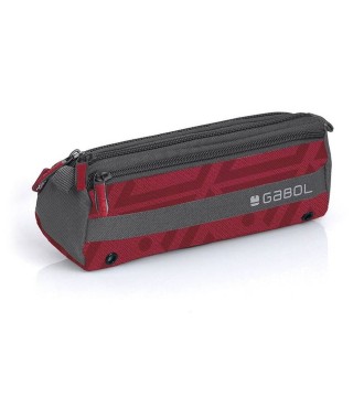 Estuche Escolar Gabol Nexus Rojo