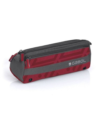 Estuche Escolar Gabol Nexus Rojo