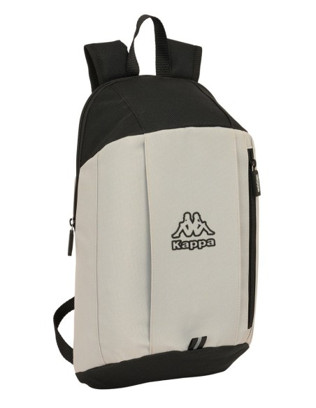 MINI MOCHILA CREMALLERA VERTICAL KAPPA "GREY" Mochilas de...