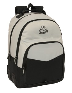 MOCHILA DOBLE ADAPT.CARRO KAPPA "GREY" Mochilas Escolares...