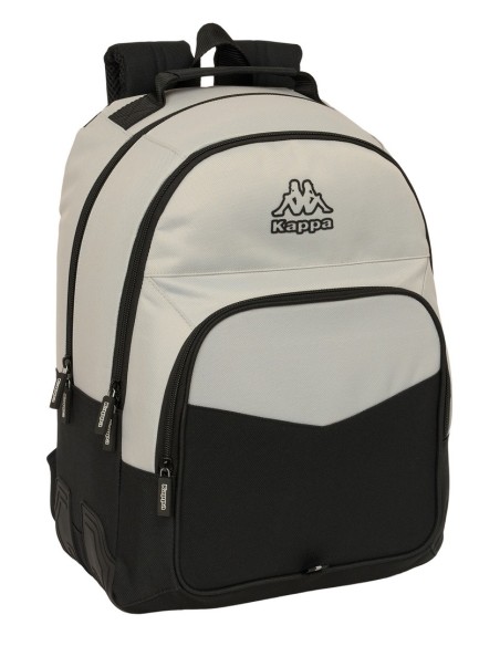 MOCHILA DOBLE ADAPT.CARRO KAPPA "GREY" Mochilas Escolares...