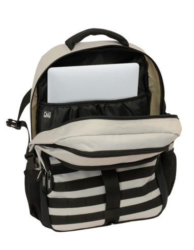 MOCHILA CROSS DOBLE KAPPA "GREY" Mochilas Escolares | Fraber