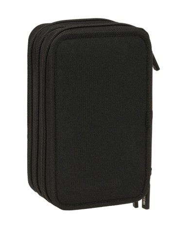 PLUMIER TRIPLE 37 pcs KAPPA "GREY" Portatodo Estuche | Fr...