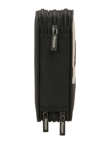 PLUMIER TRIPLE 37 pcs KAPPA "GREY" Portatodo Estuche | Fr...